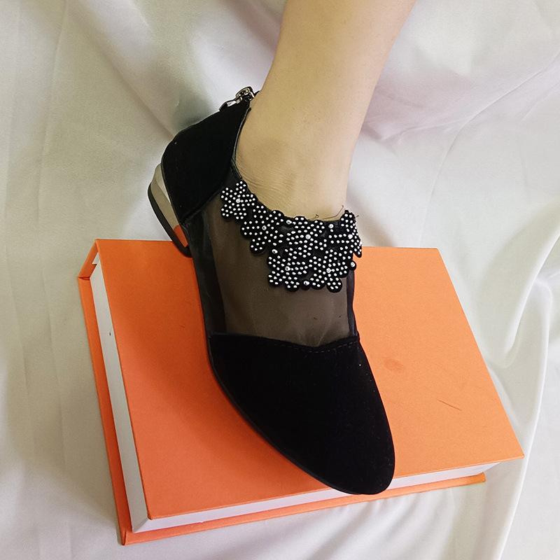 Sandals physical picture, women s mesh yarn large size mother shoes low heel flat bottom bag head single shoes women 35-41 42 large 35
Sandals physical picture, women s mesh yarn large size mother shoes low heel flat bottom bag head single shoes women 35-41 42 large 35