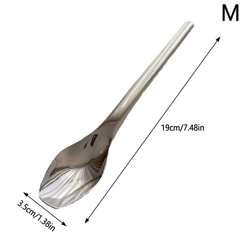 1Pc Stainless Steel Dual-purpose Ice Cream Scoop Ice Cream Scooper Multifunctional Fruit Scoop Kitchen Supplies
1Pc Stainless Steel Dual-purpose Ice Cream Scoop Ice Cream Scooper Multifunctional Fruit Scoop Kitchen Supplies