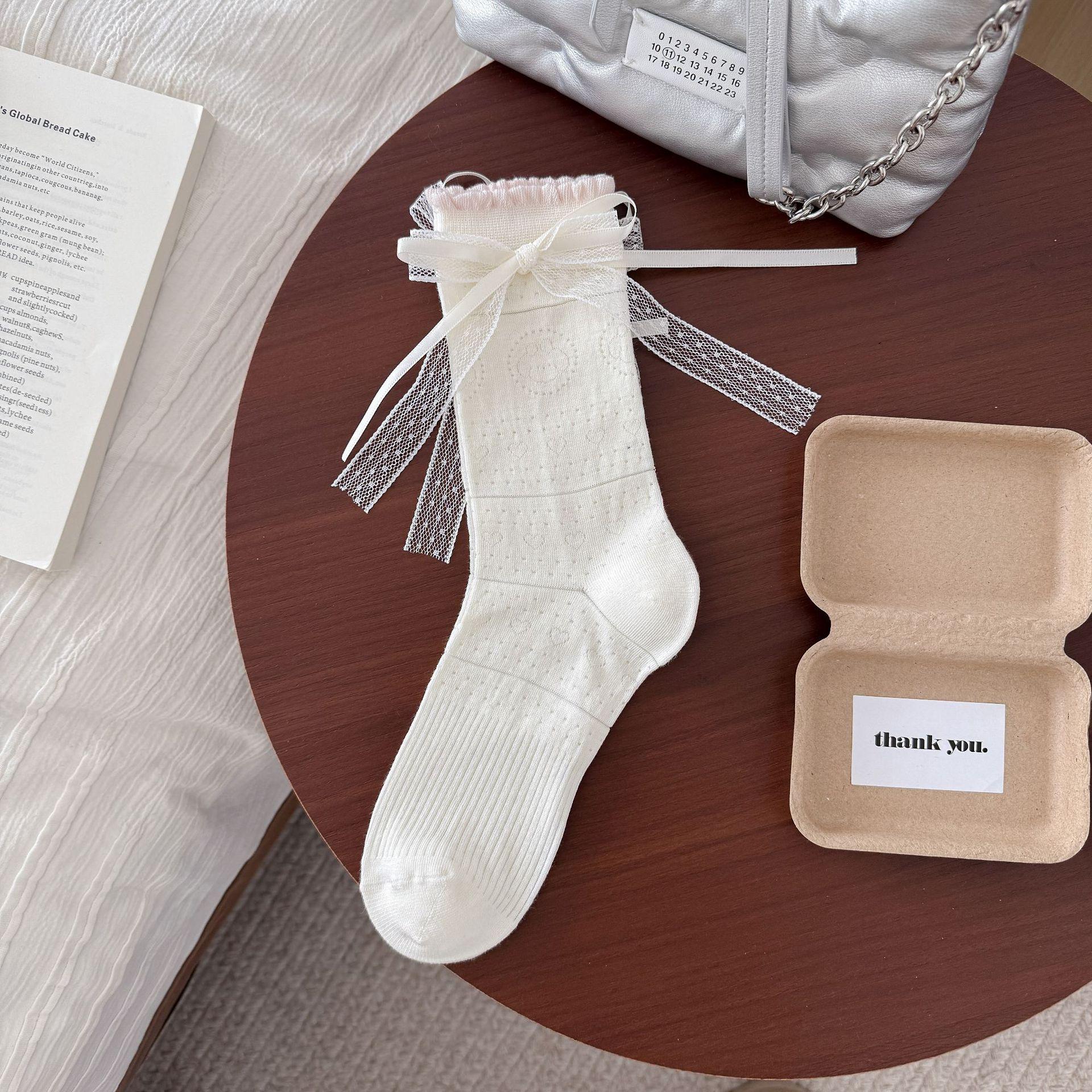 Yonezumi Pattern Breathable Mesh Mid-Calf Socks for Women - Korean Sweet Style, Comfortable and Versatile, Spring/Summer Lightweight JK Long Socks.
Yonezumi Pattern Breathable Mesh Mid-Calf Socks for Women - Korean Sweet Style, Comfortable and Versatile, Spring/Summer Lightweight JK Long Socks.