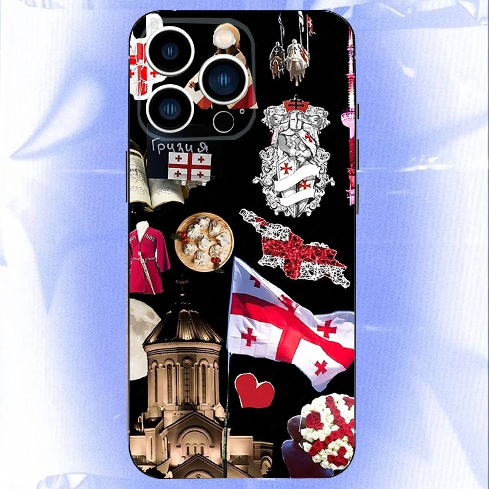 Georgia Flag Phone Case For iPhone 17,16,15,14,13,12,11,Pro,XS,Max,XR,Plus,E,SE4,Mini Black Soft Cover iPhoneXR
Georgia Flag Phone Case For iPhone 17,16,15,14,13,12,11,Pro,XS,Max,XR,Plus,E,SE4,Mini Black Soft Cover iPhoneXR