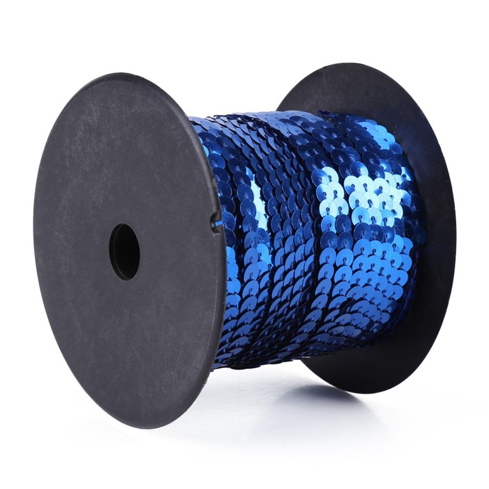 1PCS 100 Yards Sequin String Flat Round Paillette Ribbon Accessory Sequin Trim Costumes синий
1PCS 100 Yards Sequin String Flat Round Paillette Ribbon Accessory Sequin Trim Costumes синий
