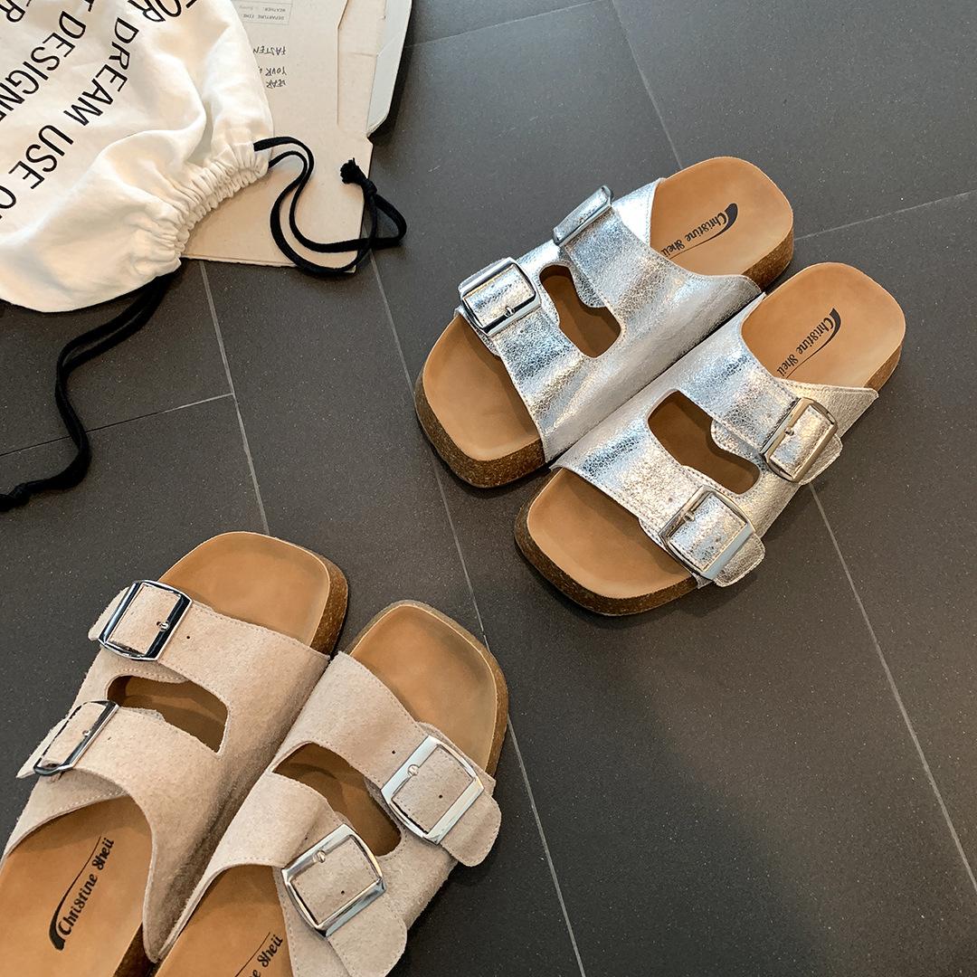 Seconds hair! Su Yinyin Da Mimi same shoes retro buckle with casual platform Birkenstock slippers women s sandals summer 35
Seconds hair! Su Yinyin Da Mimi same shoes retro buckle with casual platform Birkenstock slippers women s sandals summer 35