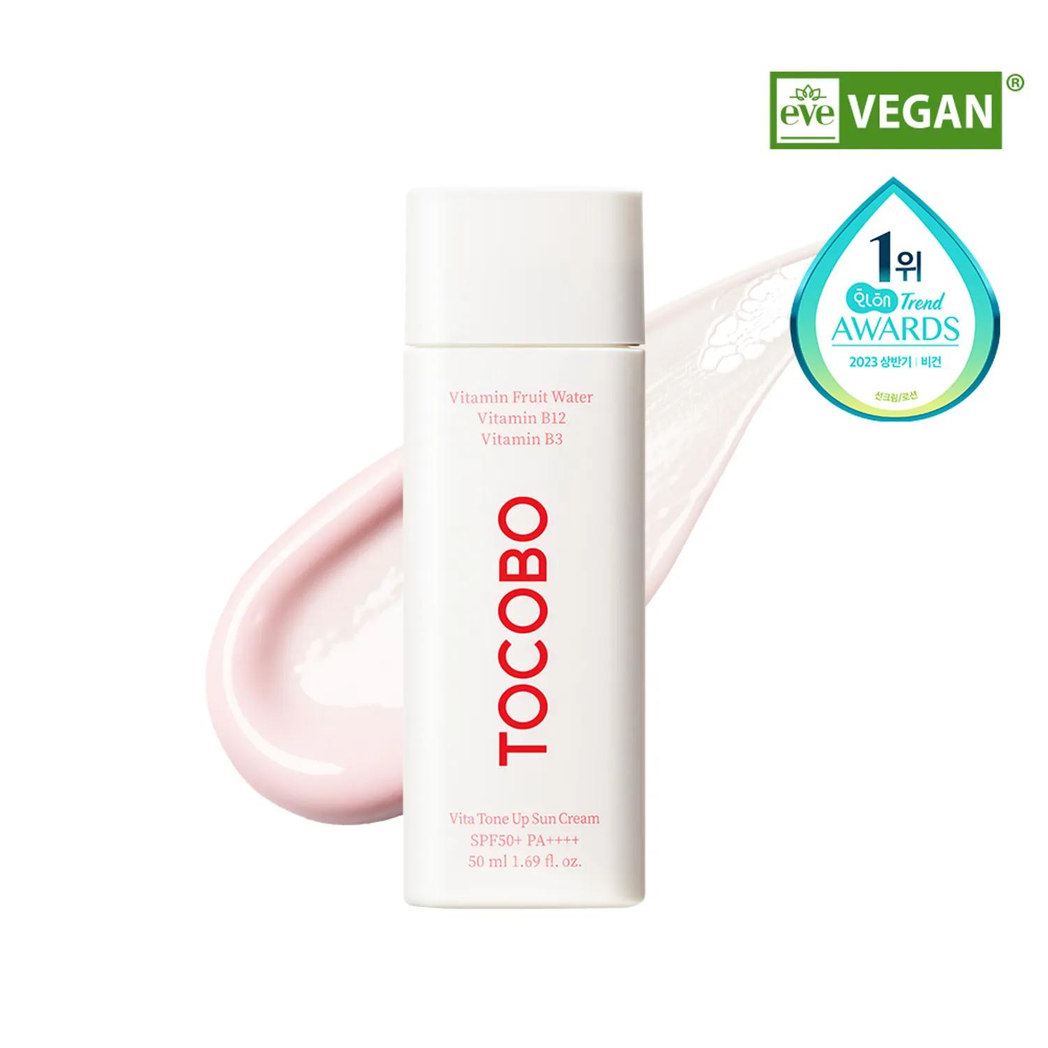 TOCOBO Vita Tone Up Sun Cream SPF50+ / PA++++ 50ml (1.69fl.oz.)
TOCOBO Vita Tone Up Sun Cream SPF50+ / PA++++ 50ml (1.69fl.oz.)