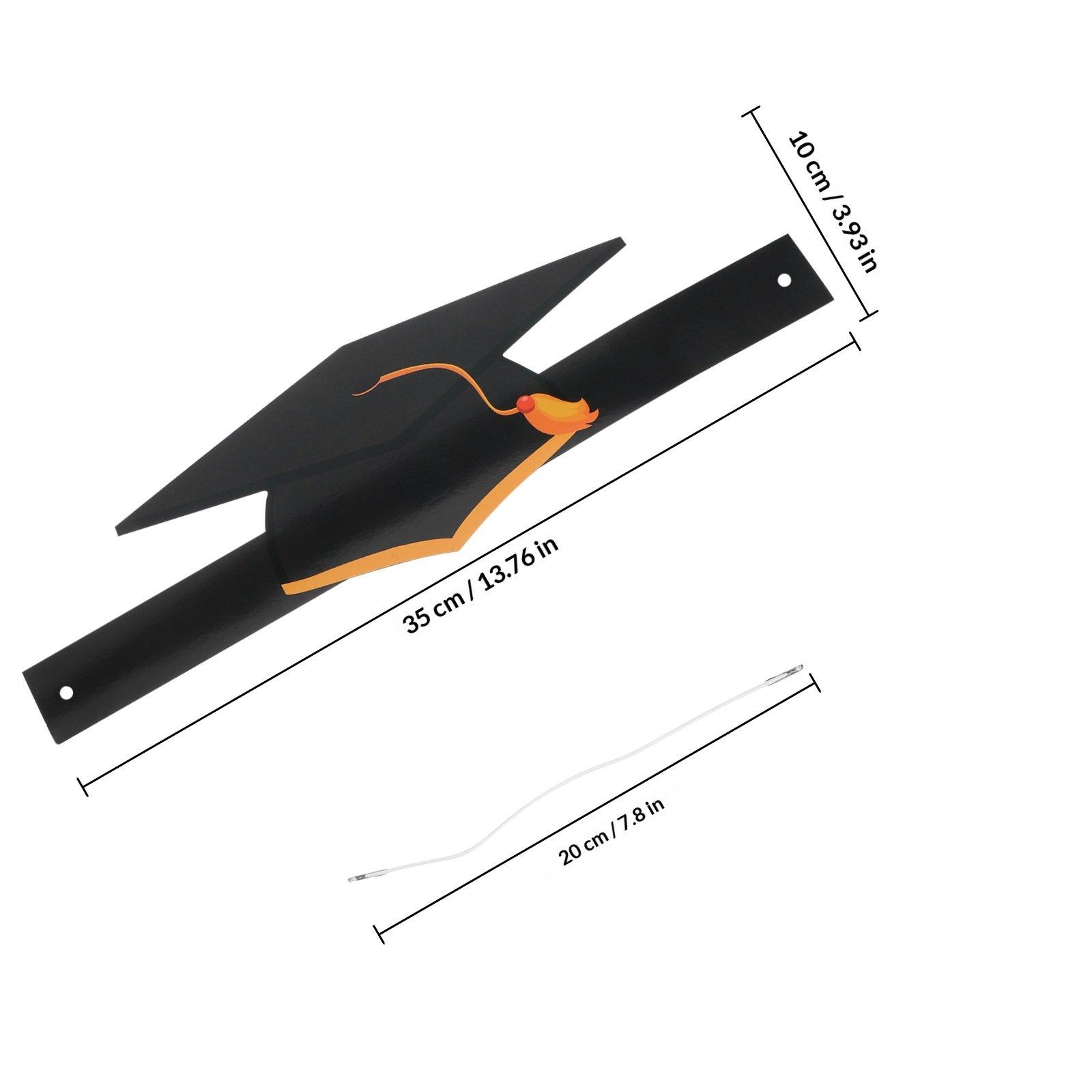 36Pcs Paper Graduation Hats DIY Caps Classic Wide Brim Design for Graduation Party Supplies Bulk Grad Cap Craft Favor Decor чорний
36Pcs Paper Graduation Hats DIY Caps Classic Wide Brim Design for Graduation Party Supplies Bulk Grad Cap Craft Favor Decor чорний