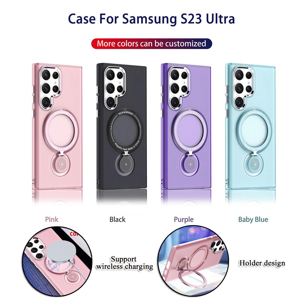 для Samsung Galaxy S23 S22 S21 FE Plus Ultra Case 360 Ring Stand Magnetic Magsafe Cover Matte Clear Shell Antifall NonSlip Funda for Galaxy S21 Ultra синій
для Samsung Galaxy S23 S22 S21 FE Plus Ultra Case 360 Ring Stand Magnetic Magsafe Cover Matte Clear Shell Antifall NonSlip Funda for Galaxy S21 Ultra синій