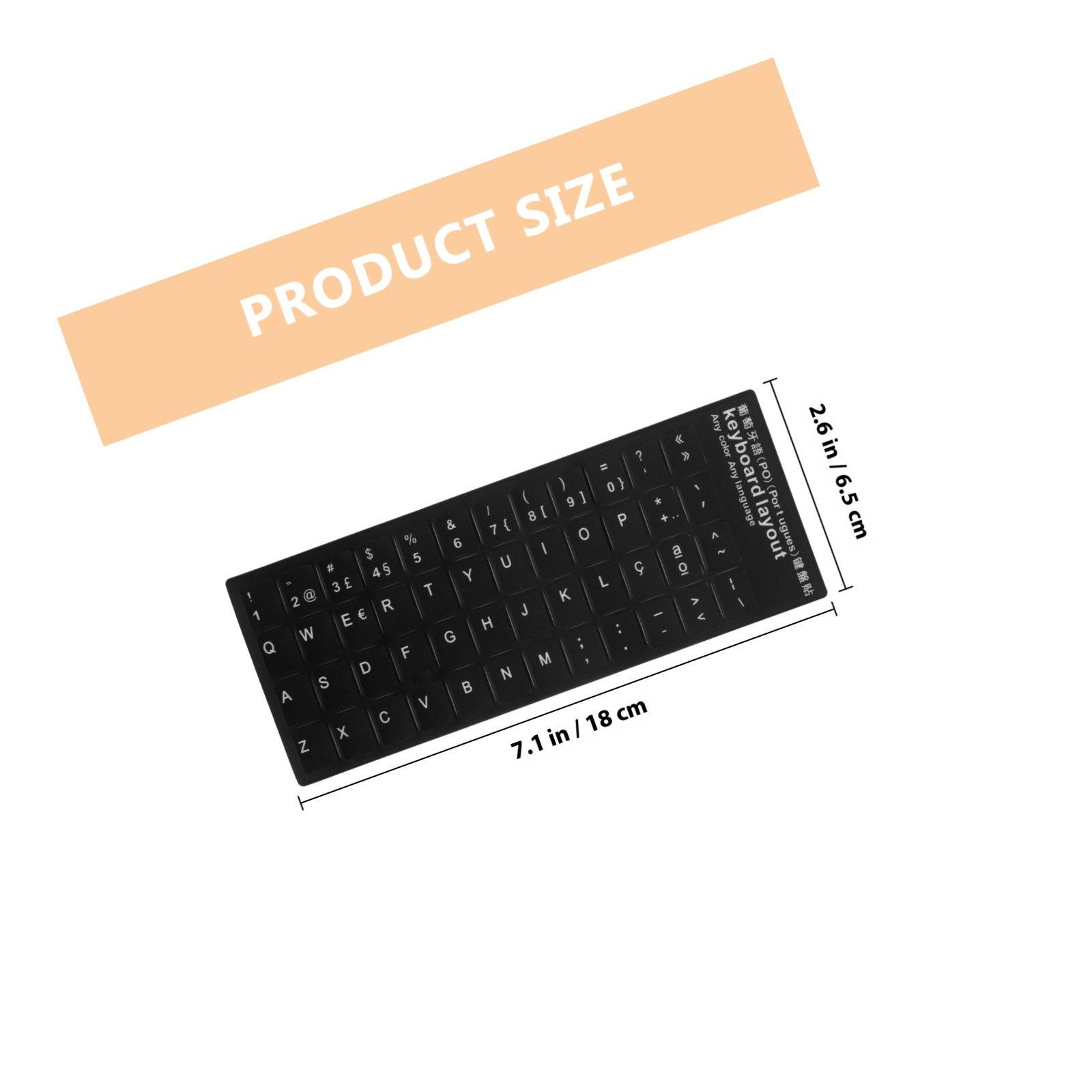 10Pcs Thai Language Keyboard Stickers Black Background White Lettering Multi-Language Replacement Skin for Laptop Notebook білий
10Pcs Thai Language Keyboard Stickers Black Background White Lettering Multi-Language Replacement Skin for Laptop Notebook білий