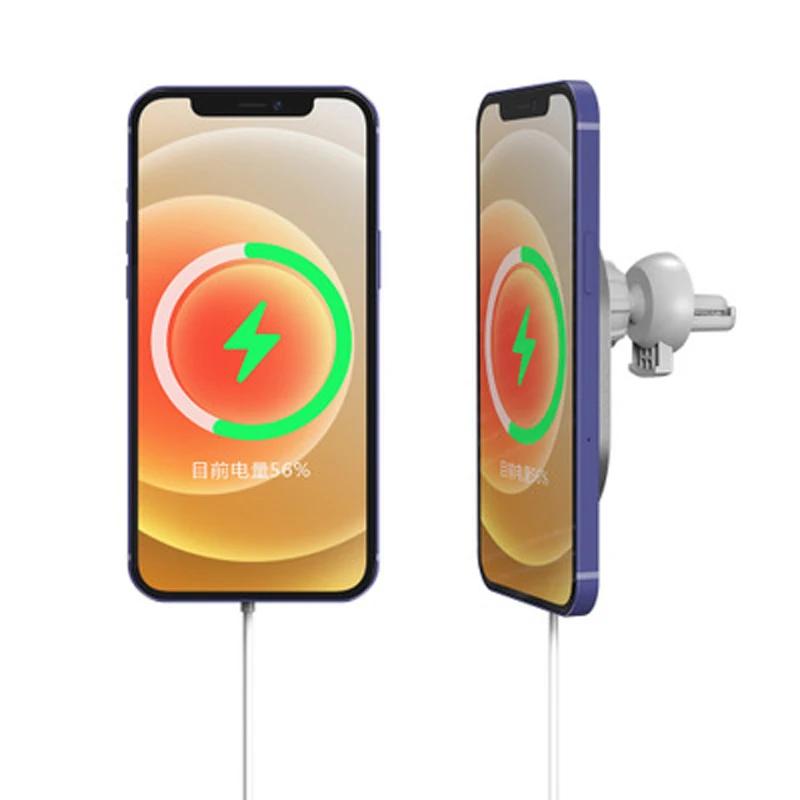 For iphone 12 12 Pro 12Pro Max 12mini 15W Wireless Charger Magnetic Phone Car Holder Airvent Magnet Adsorbable Car Mount
For iphone 12 12 Pro 12Pro Max 12mini 15W Wireless Charger Magnetic Phone Car Holder Airvent Magnet Adsorbable Car Mount