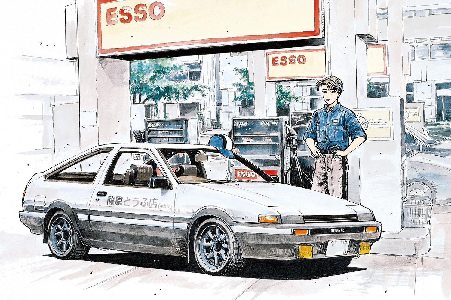 Aoshima Bunka Kyozai Rakupura Snap Kit Initial D AE86 Scale Plastic Model Kit Co., Ltd. (AOSHIMA) No. CM-1 Takumi s 1/32 Pre-colored білий
Aoshima Bunka Kyozai Rakupura Snap Kit Initial D AE86 Scale Plastic Model Kit Co., Ltd. (AOSHIMA) No. CM-1 Takumi s 1/32 Pre-colored білий