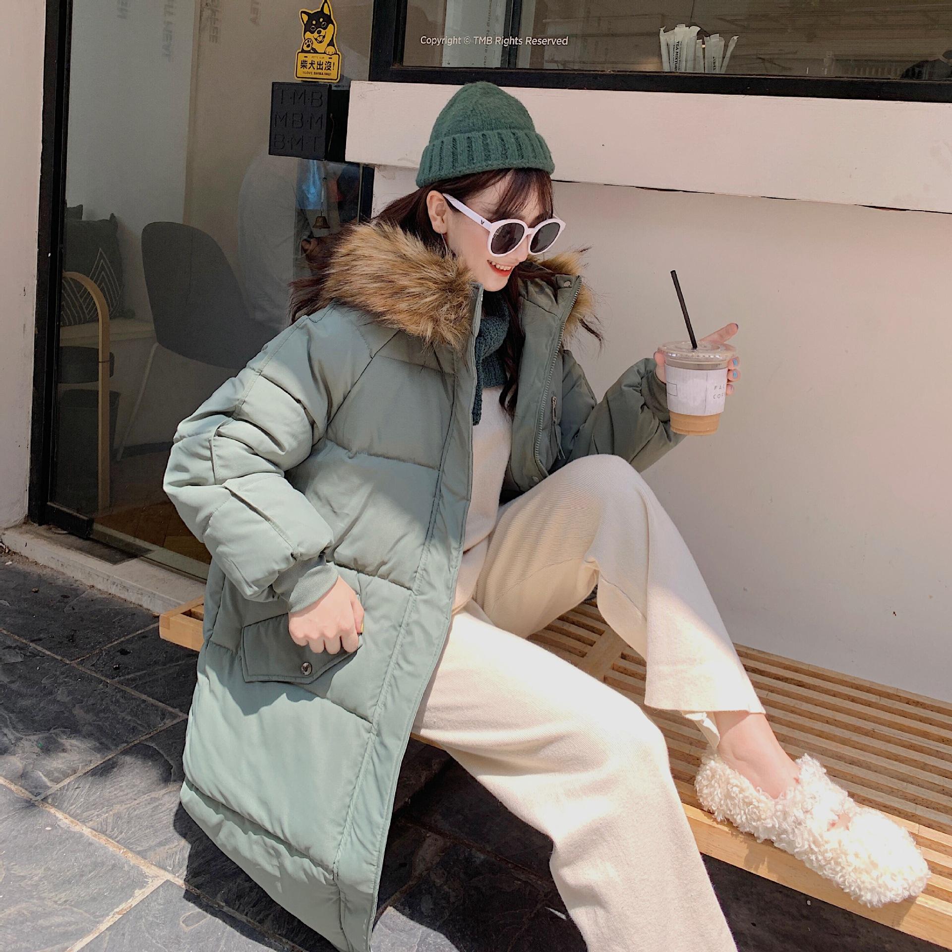 Down Jacket Female s Winter Latest Korean Style Medium-length Large Size Bread Coat Loose Thickened Cotton Coat Cotton Jac Practical Use S
Down Jacket Female s Winter Latest Korean Style Medium-length Large Size Bread Coat Loose Thickened Cotton Coat Cotton Jac Practical Use S