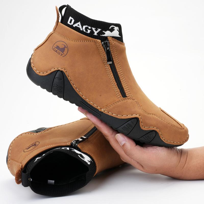 Retro style Martin boots men s leather large size men s shoes independent station high top wear-resistant outdoor casual shoes 48
Retro style Martin boots men s leather large size men s shoes independent station high top wear-resistant outdoor casual shoes 48