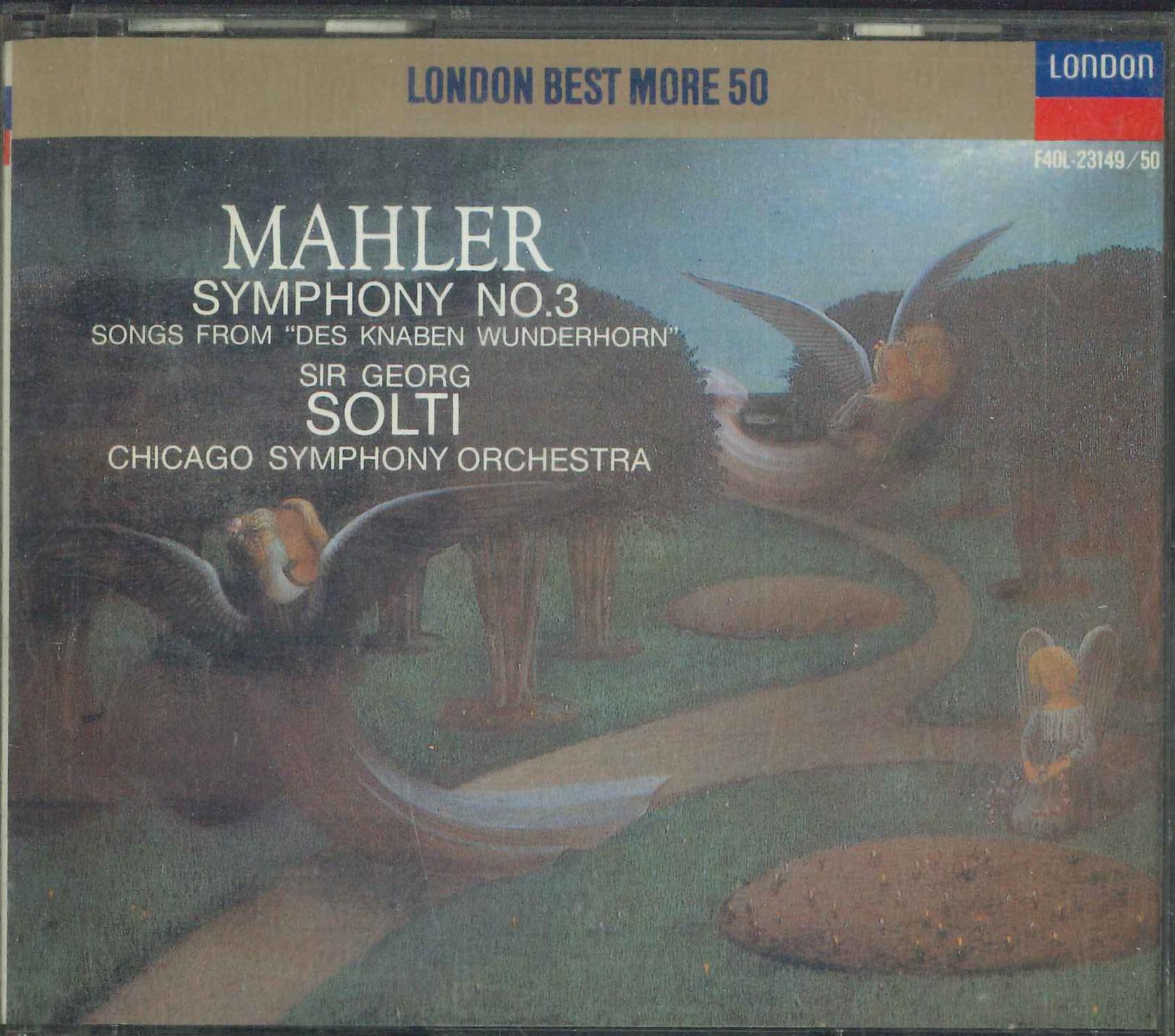 CD MAHLER, SIR GEORG SOLTI, CHICAGO SY - Mahler: Symphony No. 3 F40L2314950 POLYDOR 1990 Japan Classical Used
CD MAHLER, SIR GEORG SOLTI, CHICAGO SY - Mahler: Symphony No. 3 F40L2314950 POLYDOR 1990 Japan Classical Used