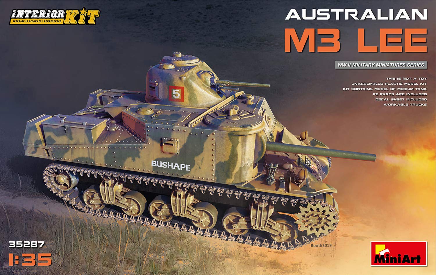 Miniart Australian Army M3 Lee Interior Interior Reproduction Plastic Model Kit MA35287 1/35 Kit,
Miniart Australian Army M3 Lee Interior Interior Reproduction Plastic Model Kit MA35287 1/35 Kit,