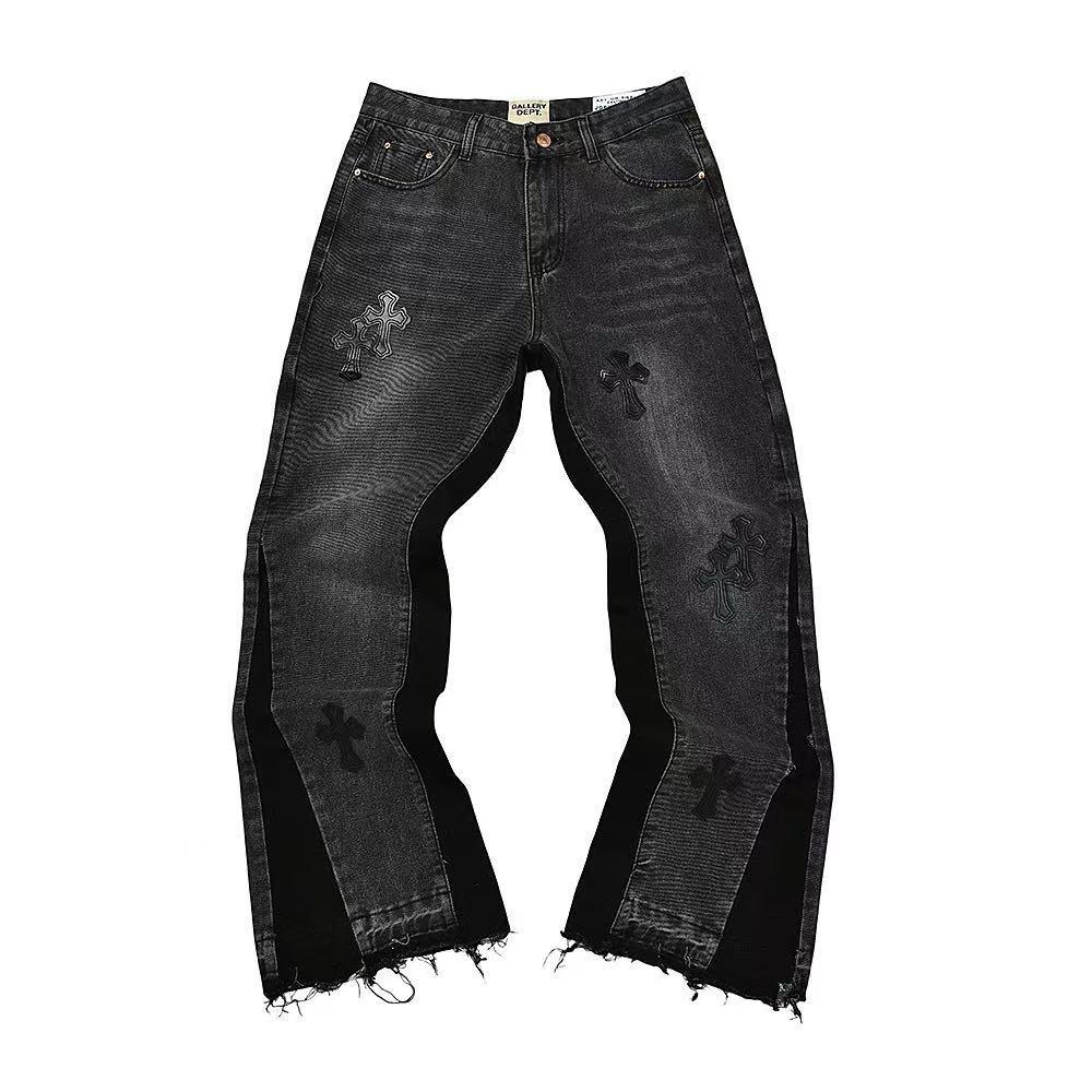 FlowStreet Fashion 3D Chain Printed Contrast Color Jeans Niche Design High Waist Casual Denim Pants XL
FlowStreet Fashion 3D Chain Printed Contrast Color Jeans Niche Design High Waist Casual Denim Pants XL