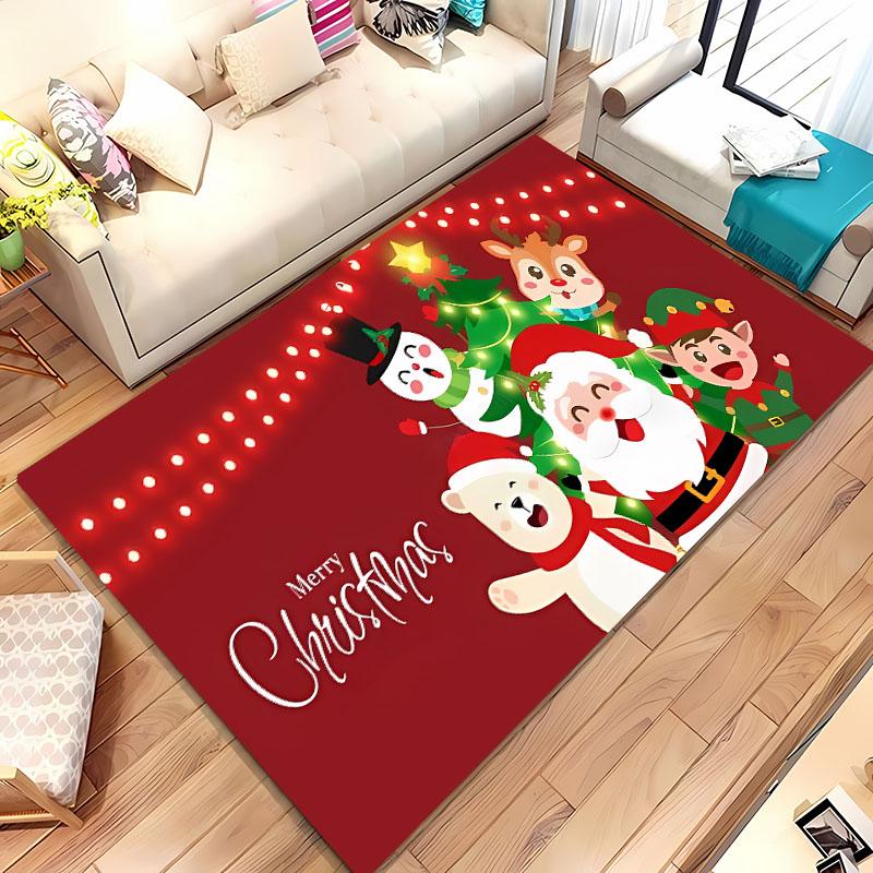 Santa Claus Large Area Carpet Anti-slip Floor Rug for Home Living Room Kids Bedroom Sofa Decor Gift Christmas 40x60cm (16x24in)
Santa Claus Large Area Carpet Anti-slip Floor Rug for Home Living Room Kids Bedroom Sofa Decor Gift Christmas 40x60cm (16x24in)