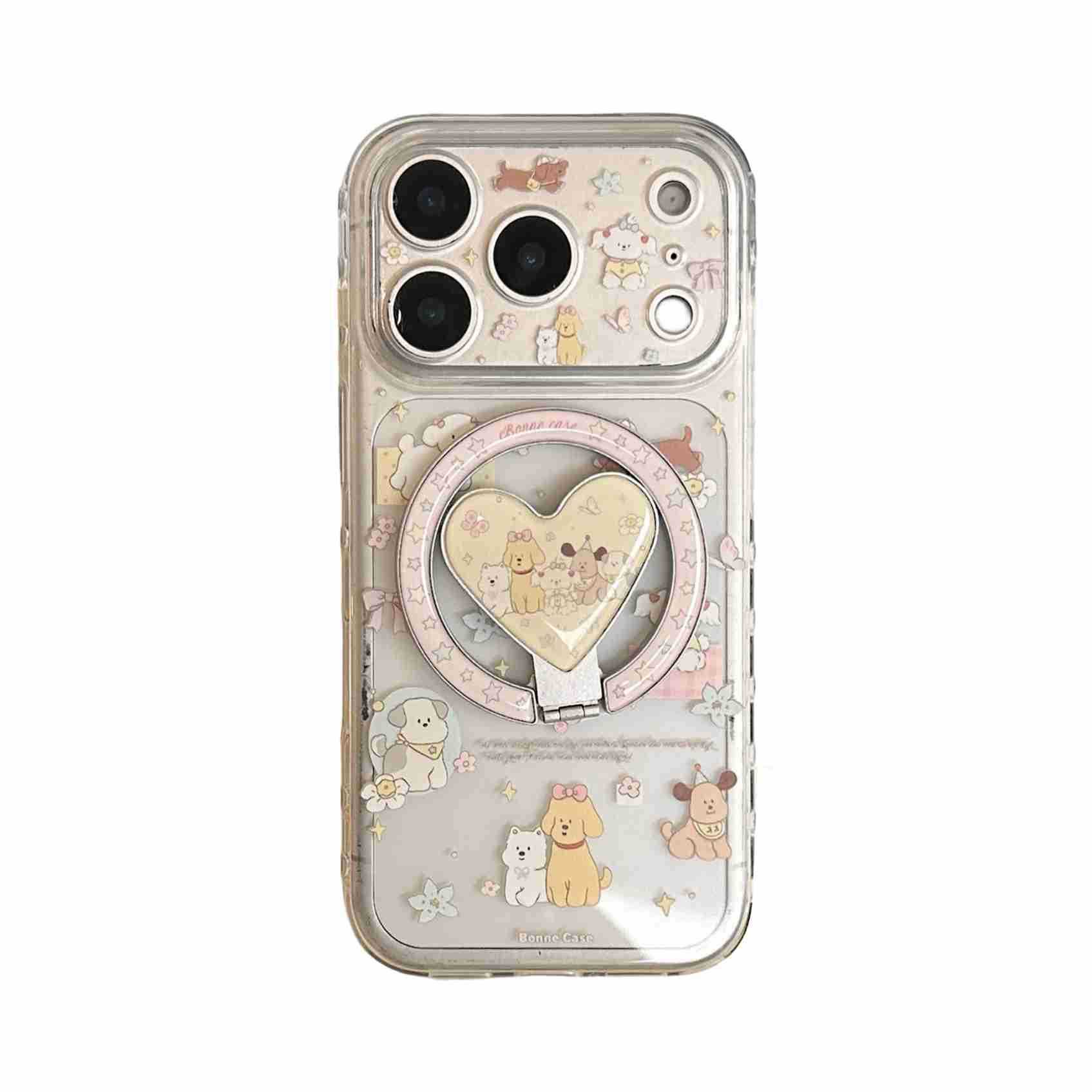 Милый чехол-подставка в форме сердца для щенка для iPhone 16, iPhone 17 и iPhone 17 Pro Max iPhone 11
Милый чехол-подставка в форме сердца для щенка для iPhone 16, iPhone 17 и iPhone 17 Pro Max iPhone 11