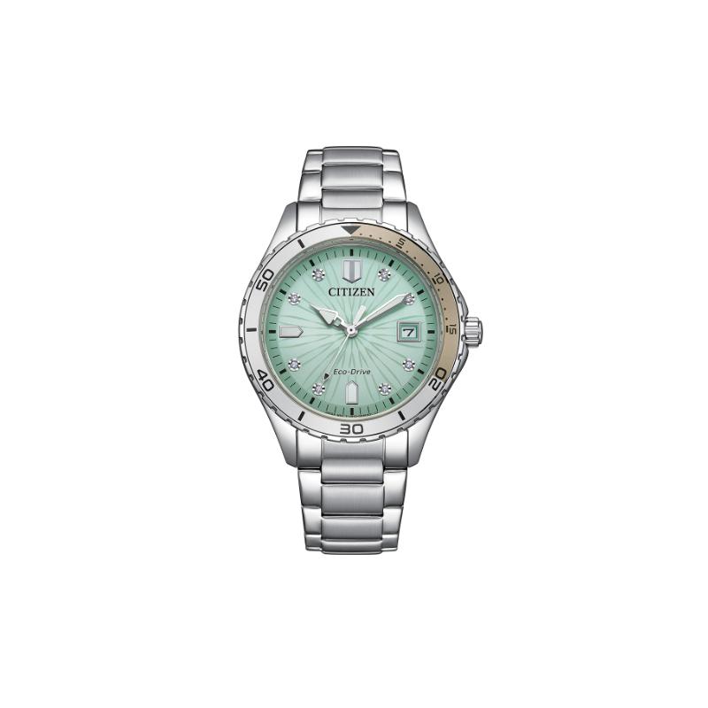 CITIZEN 100 meters waterproof, solar Quartz, Steel Strap, , 36.8mm women s watch, green dial FE6170-88L зелений
CITIZEN 100 meters waterproof, solar Quartz, Steel Strap, , 36.8mm women s watch, green dial FE6170-88L зелений