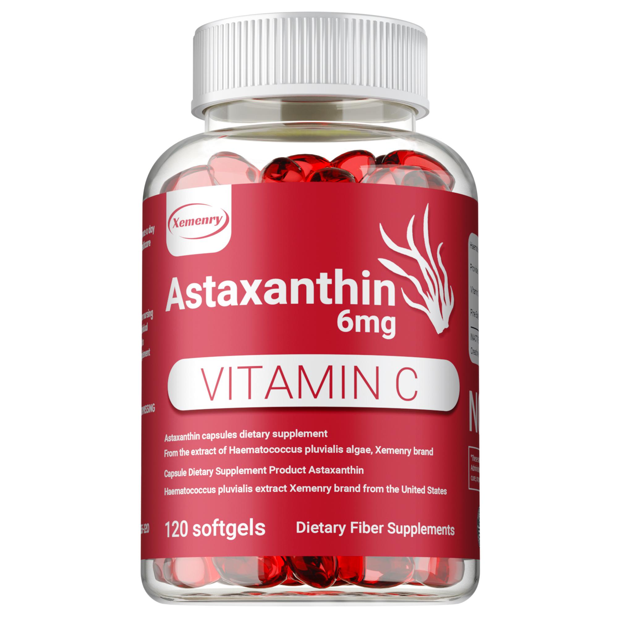 Astaxanthin 6mg - High Strength Antioxidant Haematoccus Pluvialis Heart Health 120
Astaxanthin 6mg - High Strength Antioxidant Haematoccus Pluvialis Heart Health 120