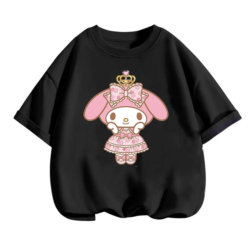 2026Kawaii My Melody Sanrio Kids Tee Casual Cartoon Short Sleeve Boys Comfortable summer childrens casual Tshirt S
2026Kawaii My Melody Sanrio Kids Tee Casual Cartoon Short Sleeve Boys Comfortable summer childrens casual Tshirt S