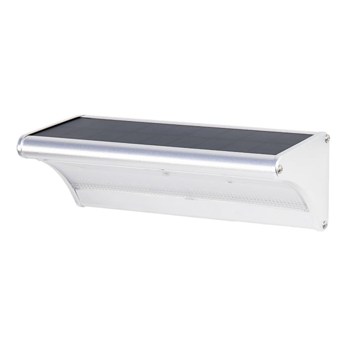 Arc Silver Motion Sensor Light, Solar-Powered, Outdoor, Long-Lasting, Two-Color, IP65 Waterproof, 4 Modes, Warm White 4000K, 60 Hours of Lighting,
Arc Silver Motion Sensor Light, Solar-Powered, Outdoor, Long-Lasting, Two-Color, IP65 Waterproof, 4 Modes, Warm White 4000K, 60 Hours of Lighting,