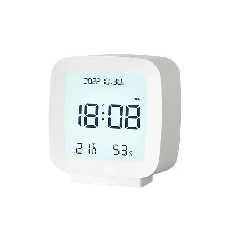 1pcs Digital Alarm Clock Temperature Humidity Calendar Week Backlight Desktop Electronic 12/24H LED Table Clock Wall Clock белый
1pcs Digital Alarm Clock Temperature Humidity Calendar Week Backlight Desktop Electronic 12/24H LED Table Clock Wall Clock белый
