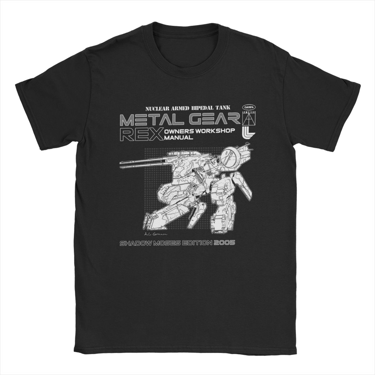 Metal Gear Solid Rex Manual T-Shirts Men Funny 100% Cotton Tee Shirt Round Collar Short Sleeve T Shirt New Arrival Clothes - ... 5XL різнокольоровий
Metal Gear Solid Rex Manual T-Shirts Men Funny 100% Cotton Tee Shirt Round Collar Short Sleeve T Shirt New Arrival Clothes - ... 5XL різнокольоровий