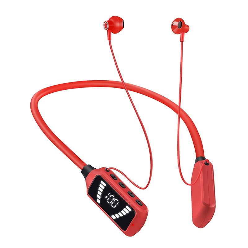 Беспроводные наушники Bluetooth-наушники с шейным ремешком Игровой светодиодный дисплей Стерео шумоподавление Спортивная гарнитура Магнитные наушники Поддержка воспроизведения TF-карт чёрный
Беспроводные наушники Bluetooth-наушники с шейным ремешком Игровой светодиодный дисплей Стерео шумоподавление Спортивная гарнитура Магнитные наушники Поддержка воспроизведения TF-карт чёрный