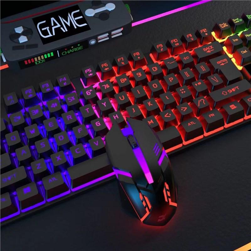 Проводная USB-клавиатура и мышь E-Sports Mechanical-Feel Gaming, универсальный комплект для настольного компьютера и ноутбука
Проводная USB-клавиатура и мышь E-Sports Mechanical-Feel Gaming, универсальный комплект для настольного компьютера и ноутбука