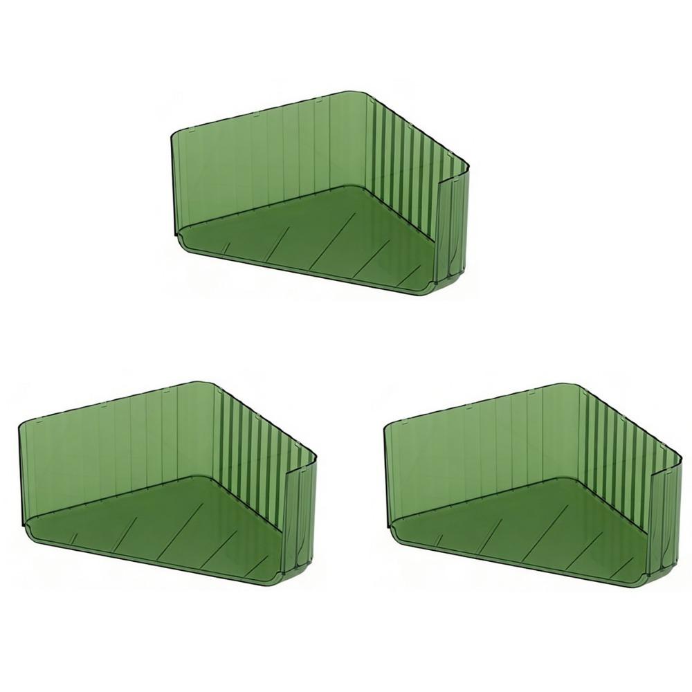 3PCS Plastic Triangle Storage Rack Large Capacity Cosmetic Storage Box Cosmetic Organizer Dormitory зелёный
3PCS Plastic Triangle Storage Rack Large Capacity Cosmetic Storage Box Cosmetic Organizer Dormitory зелёный