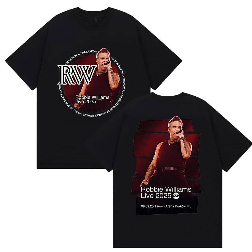 Summer Robbie Williams Tour 2026 Tee Shirt for Unisex Women Gift Idea Hot Sale Printed T Shirts Cotton Clothing L
Summer Robbie Williams Tour 2026 Tee Shirt for Unisex Women Gift Idea Hot Sale Printed T Shirts Cotton Clothing L