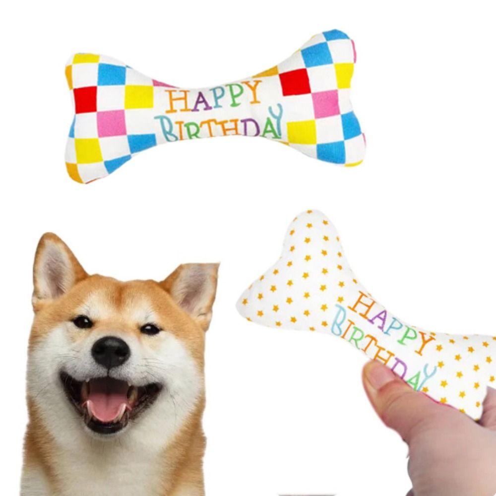 Bone Shape Dog Squeaky Toy Bite Resistant Dog Plush Bone Toys Dog Plush Chew Toys Relieve Boredom Style A
Bone Shape Dog Squeaky Toy Bite Resistant Dog Plush Bone Toys Dog Plush Chew Toys Relieve Boredom Style A