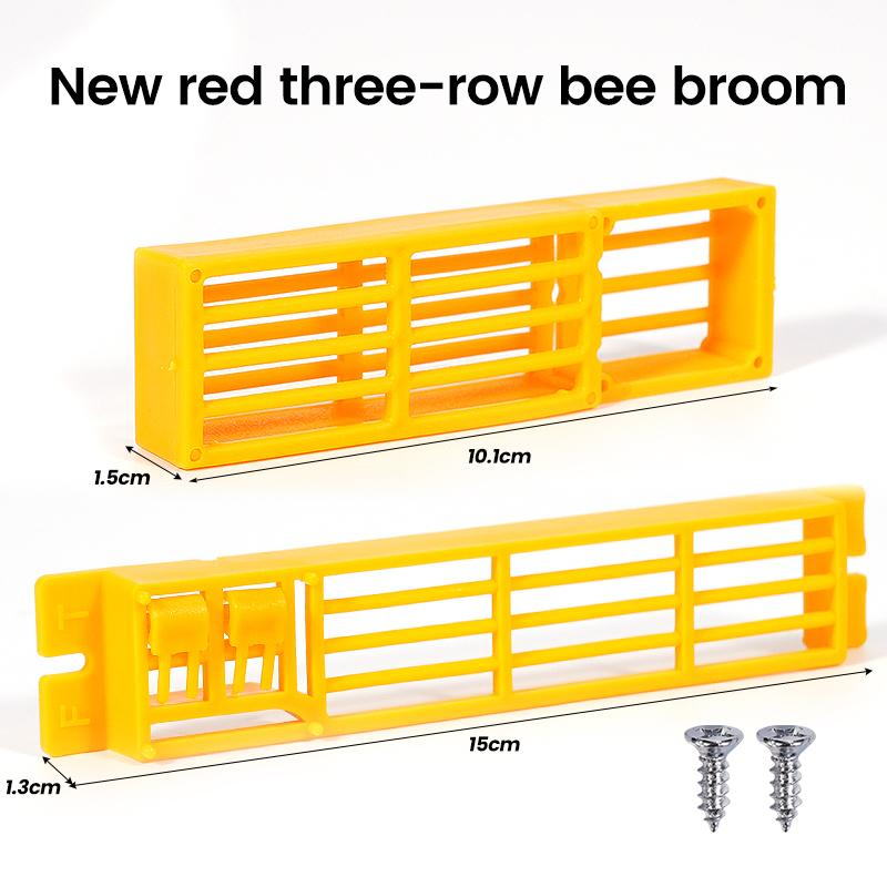 Yellow Three-Row Bee Separator Controller Queen Bee Cage Capturing Queen Bees Beekeeping Honeycomb Entrance Door Tools Beekeeper 1pcs
Yellow Three-Row Bee Separator Controller Queen Bee Cage Capturing Queen Bees Beekeeping Honeycomb Entrance Door Tools Beekeeper 1pcs