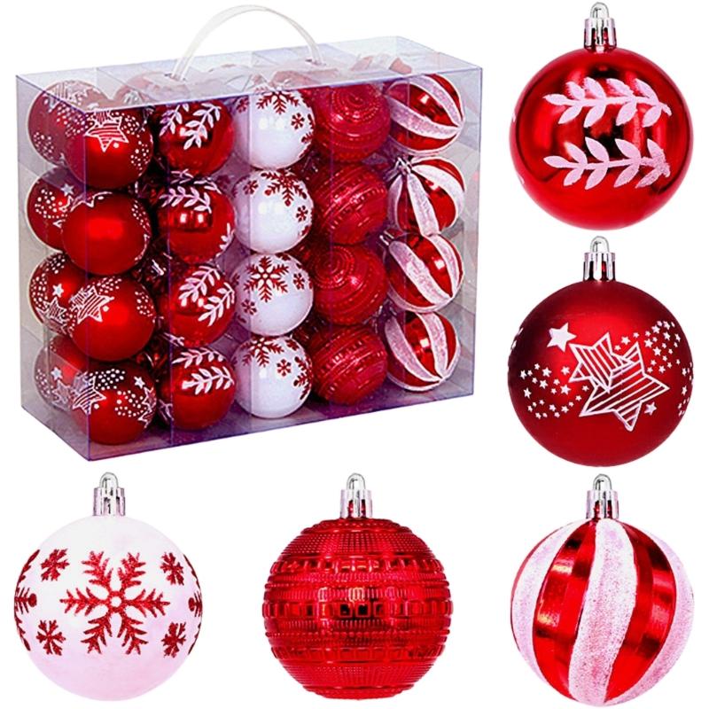 Plastic Christmas Tree Decorations Accessories Colorful Handcrafted Spherical Orbs in Gift Box for Festival Event
Plastic Christmas Tree Decorations Accessories Colorful Handcrafted Spherical Orbs in Gift Box for Festival Event