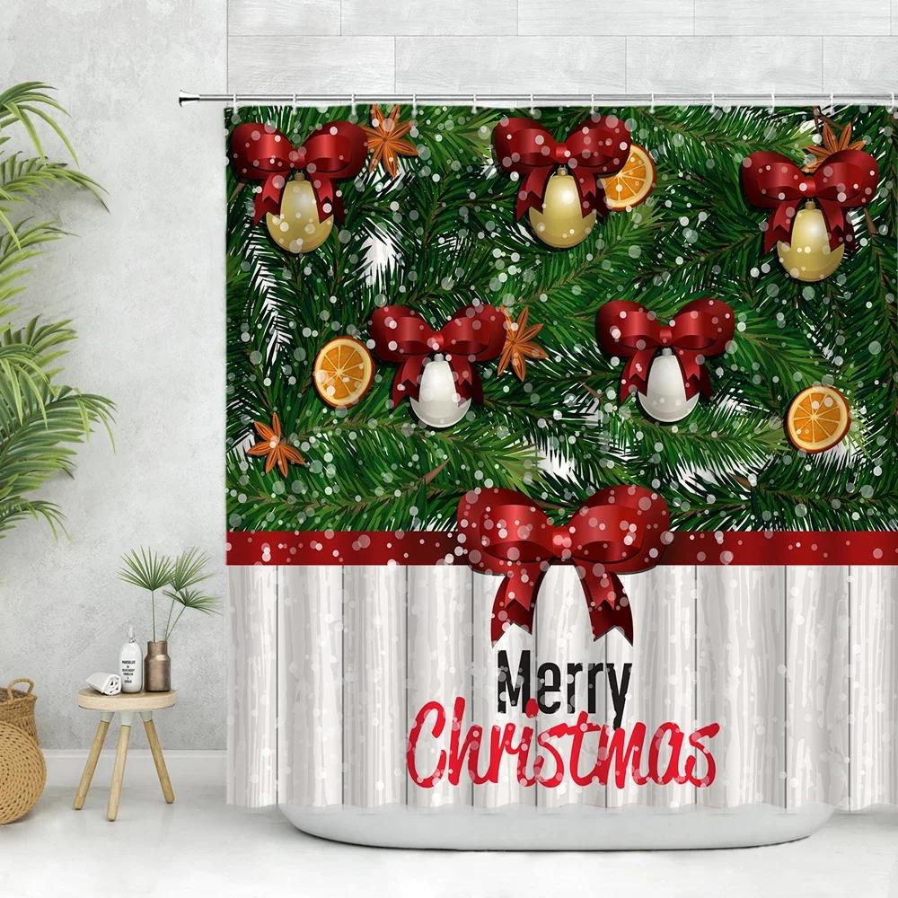 Занавеска для ванной Рождественские шторки для душа Рождественский шар с красным бантом Блестящие снежинки Стираемые Зеленый Белый Экран для ванной Домашний декор 90x180cm-35x70in
Занавеска для ванной Рождественские шторки для душа Рождественский шар с красным бантом Блестящие снежинки Стираемые Зеленый Белый Экран для ванной Домашний декор 90x180cm-35x70in