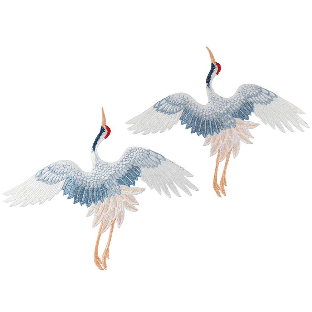 2pcs Large One Pair Patches 6.7x3.2inch Clothes Embroidered Applique for Clothing Jackets
2pcs Large One Pair Patches 6.7x3.2inch Clothes Embroidered Applique for Clothing Jackets