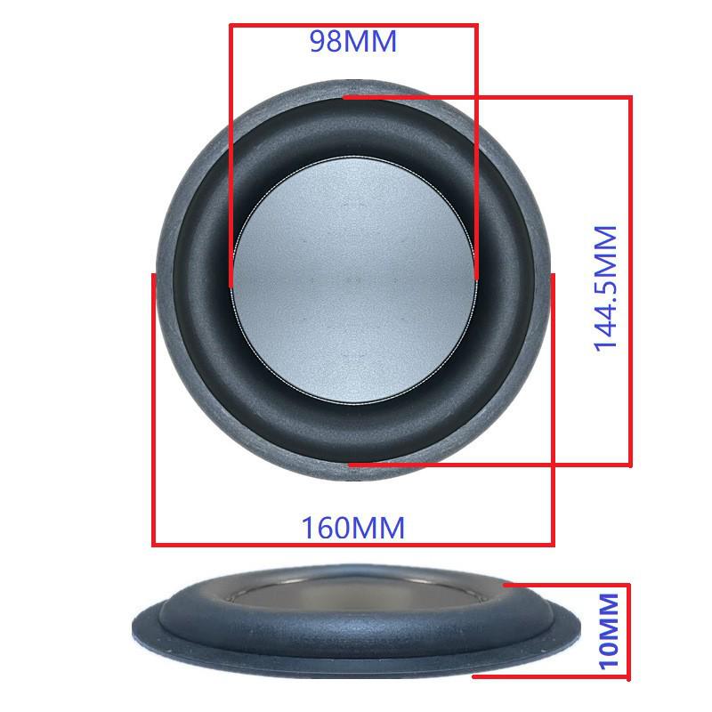 5,5-дюймовый 139-мм басовый вибрационный мембранный динамик с диафрагменным радиатором 6.5 inch, Opening 145mm чёрный
5,5-дюймовый 139-мм басовый вибрационный мембранный динамик с диафрагменным радиатором 6.5 inch, Opening 145mm чёрный