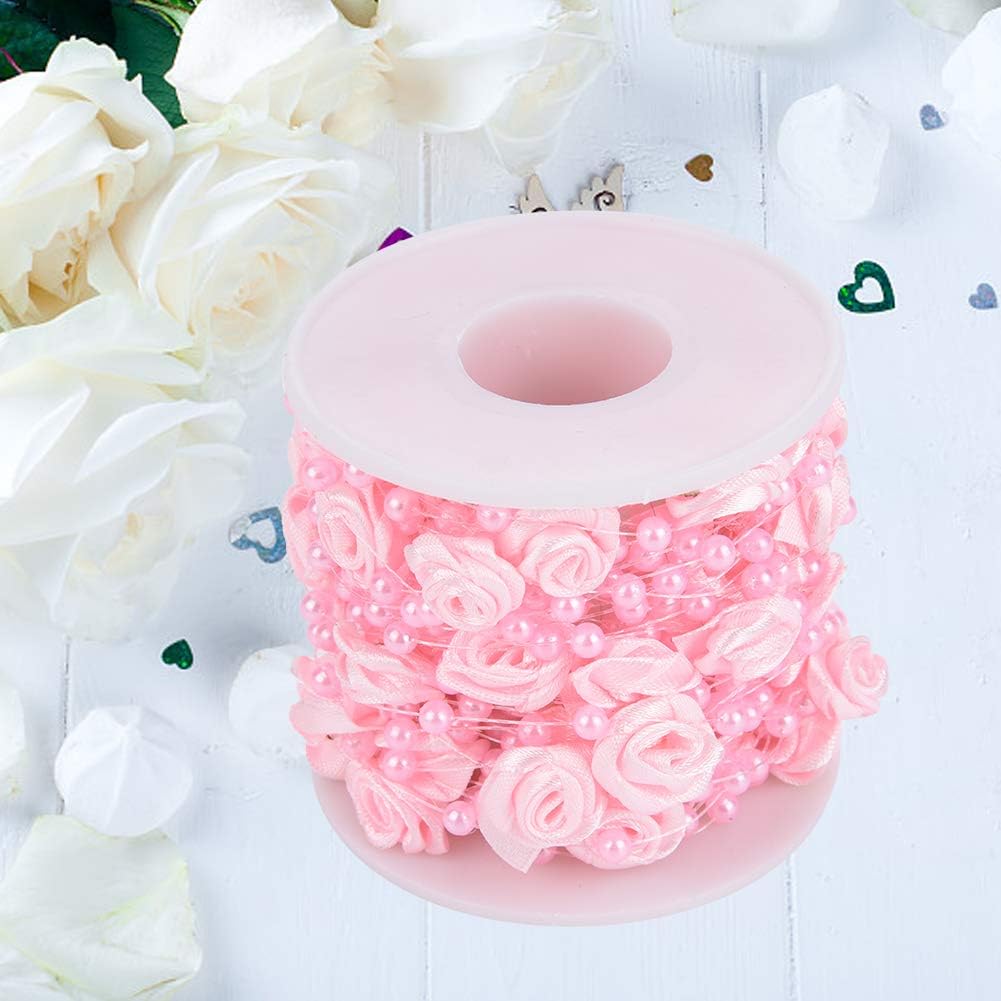 Гирлянда из искусственного жемчуга с розами, Декорация из искусственных жемчужных бусин на проволоке для плавающих свечей, наполнители для ваз, вечеринка ()
Гирлянда из искусственного жемчуга с розами, Декорация из искусственных жемчужных бусин на проволоке для плавающих свечей, наполнители для ваз, вечеринка ()