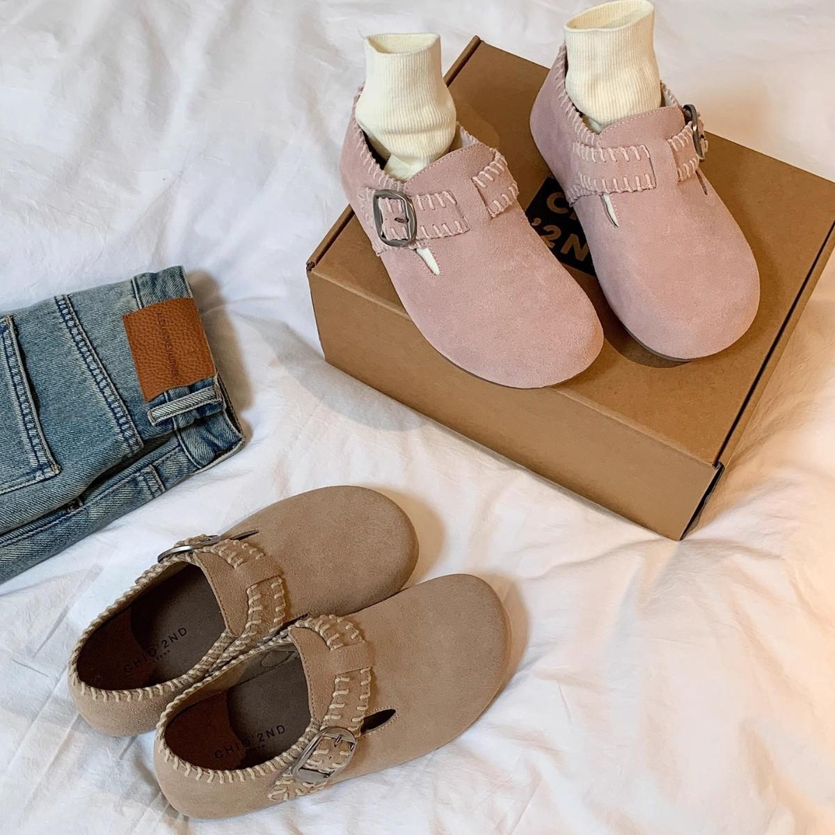 Женские кожаные ретро-туфли Birkenstocks Gu Yunshu 2025 года, новые универсальные весенние и осенние мягкие подошвы, не надоели универсальные одинарные туфли 35
Женские кожаные ретро-туфли Birkenstocks Gu Yunshu 2025 года, новые универсальные весенние и осенние мягкие подошвы, не надоели универсальные одинарные туфли 35