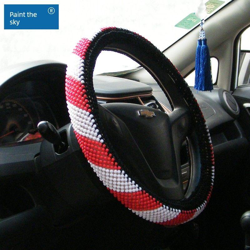 Ice Silk Steering Wheel Cover Surrounding Border String Beads Car Steering Wheel Cover All Year Round Female Lady Car Steering Wheel Cover Ht 05 F
Ice Silk Steering Wheel Cover Surrounding Border String Beads Car Steering Wheel Cover All Year Round Female Lady Car Steering Wheel Cover Ht 05 F