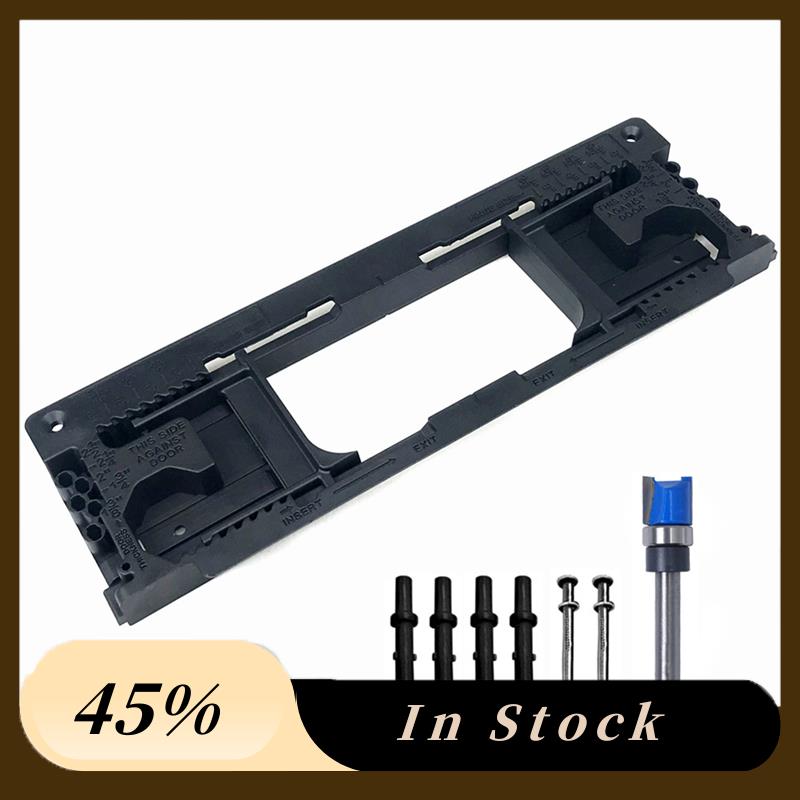 A60zdoor For Hinge Installation Tool Set- Plastic Woodworking Jig Door For Hinge Template, Slotting Opener, And Locatormay
A60zdoor For Hinge Installation Tool Set- Plastic Woodworking Jig Door For Hinge Template, Slotting Opener, And Locatormay
