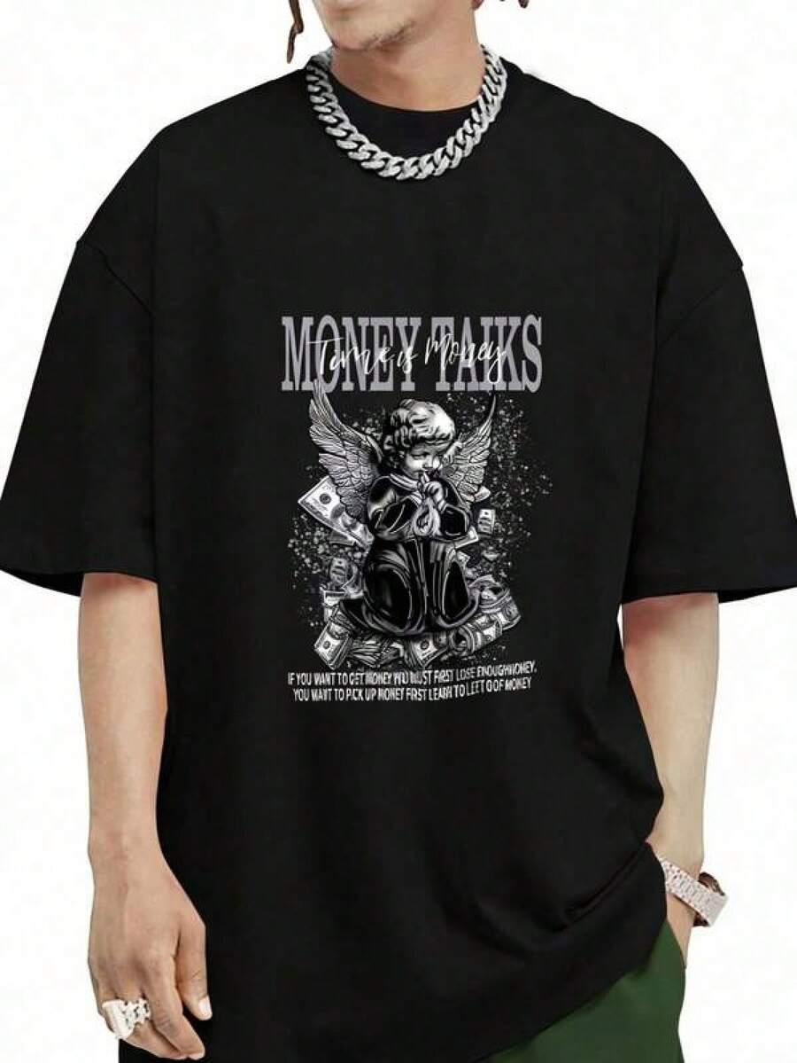 Men Bold Comic Graphic T-Shirt Fashionable Street Style Breathable Short Sleeve Crew Neck Perfect For 5XL різнокольоровий
Men Bold Comic Graphic T-Shirt Fashionable Street Style Breathable Short Sleeve Crew Neck Perfect For 5XL різнокольоровий