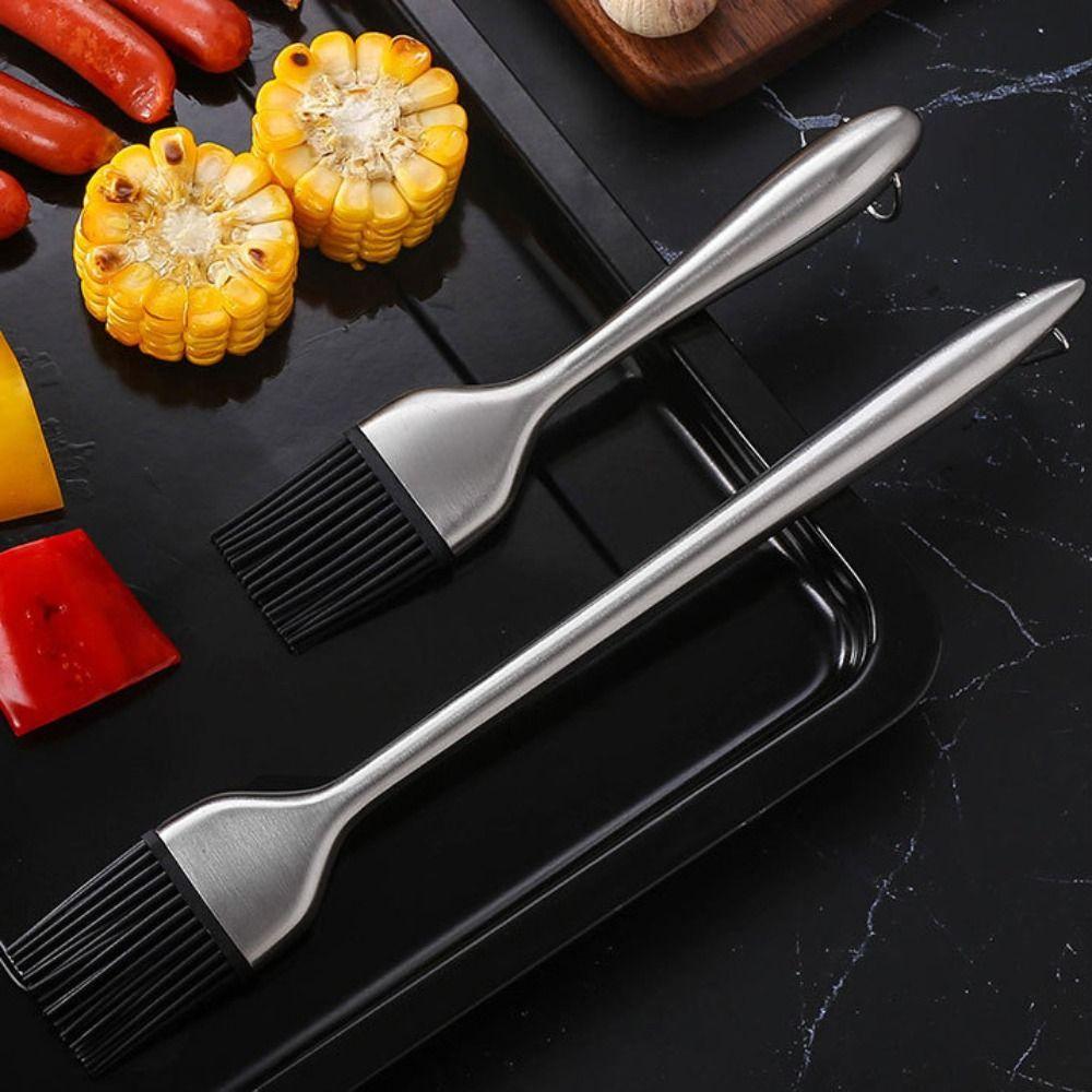 Silicone Bristles Sauce Brush Long Handle Silicone Basting Brush Pastry Brush Grill Style A
Silicone Bristles Sauce Brush Long Handle Silicone Basting Brush Pastry Brush Grill Style A