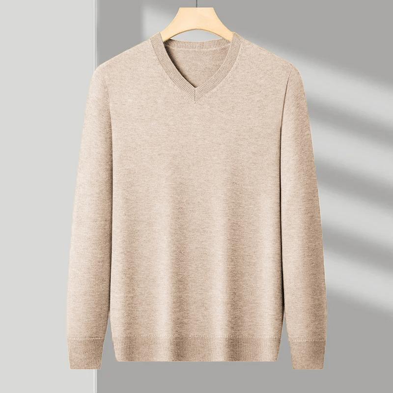 New Men s V Neck Basic Solid Color Sweaters Knitted Warm Pullovers Oversize Lightweight Business Pullover Sweater Dress Tops M бежевий
New Men s V Neck Basic Solid Color Sweaters Knitted Warm Pullovers Oversize Lightweight Business Pullover Sweater Dress Tops M бежевий