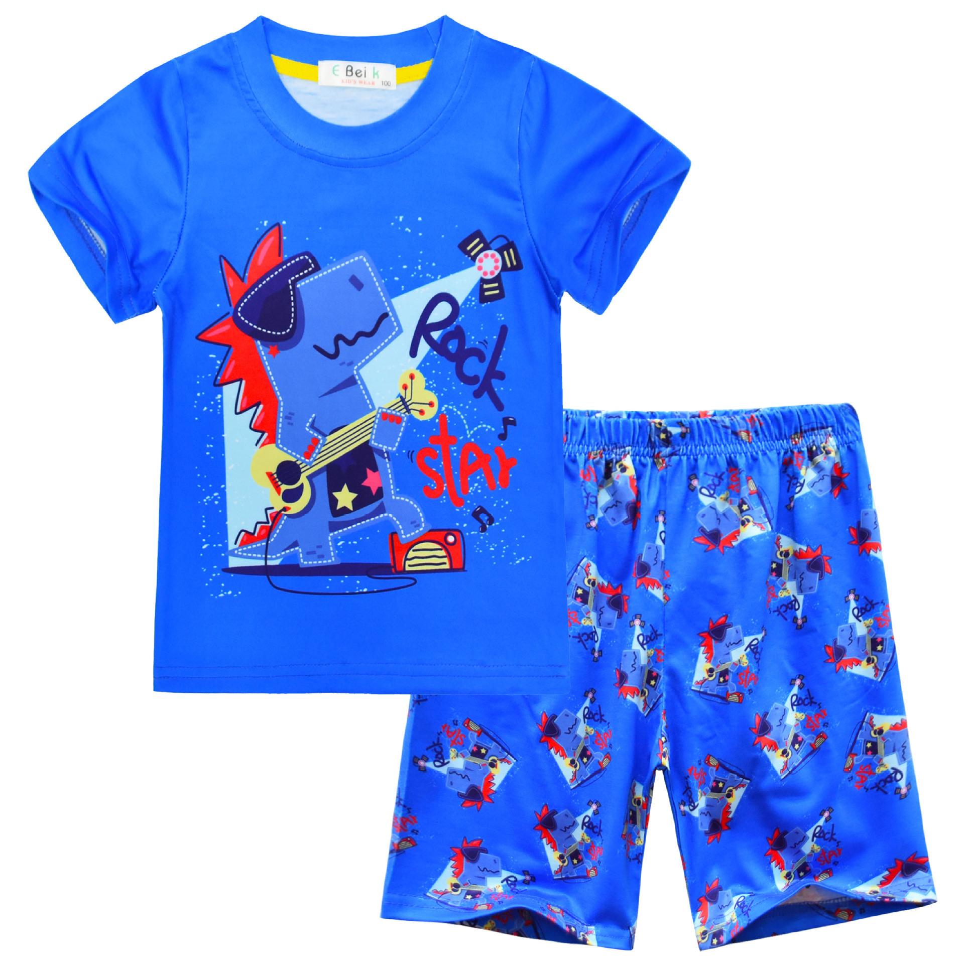 Children S Loungewear Set, Cartoon Digital Printing Blue Jumper + Trousers + Shorts Three-Piece Set 560 100
Children S Loungewear Set, Cartoon Digital Printing Blue Jumper + Trousers + Shorts Three-Piece Set 560 100