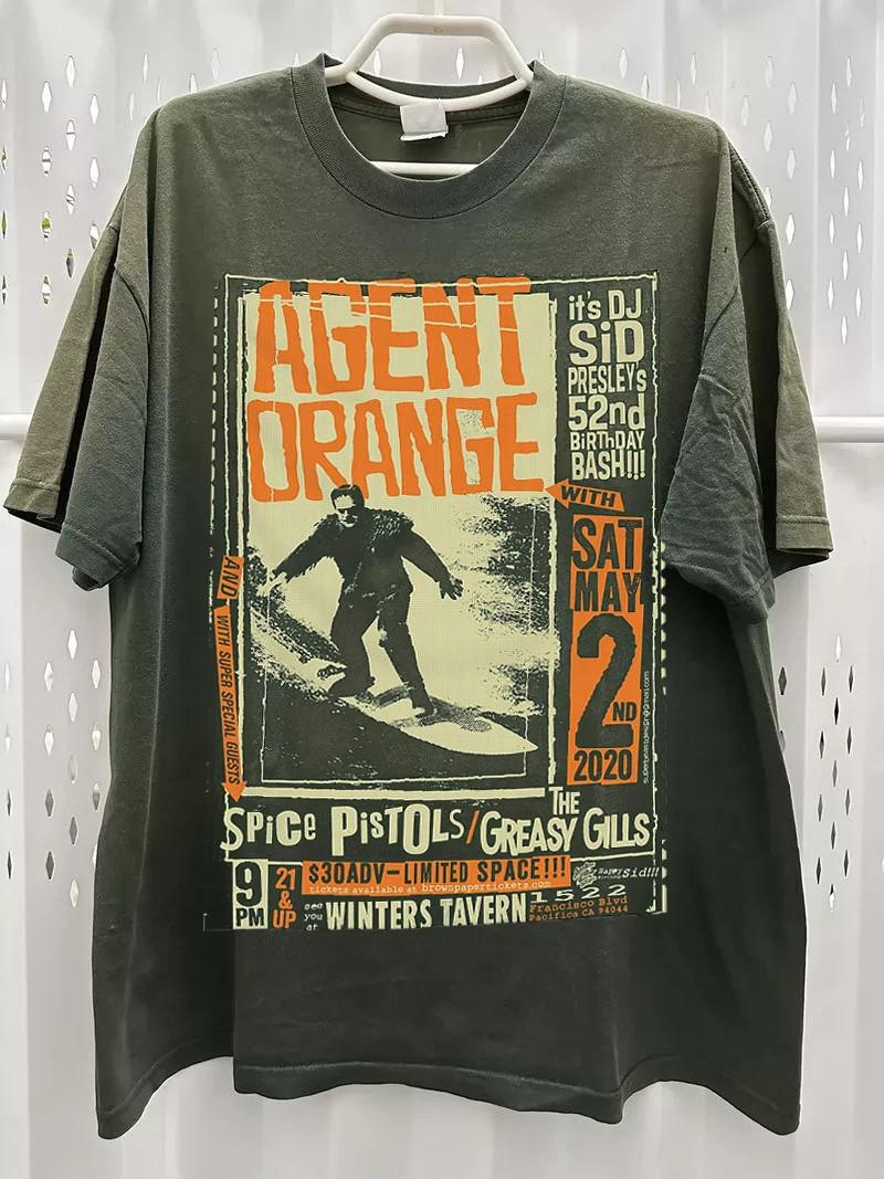 Постер Группы Agent Orange Наша Зеленая Футболка Мужская Женская Футболки Топ Полный Размер S-4XL S
Постер Группы Agent Orange Наша Зеленая Футболка Мужская Женская Футболки Топ Полный Размер S-4XL S