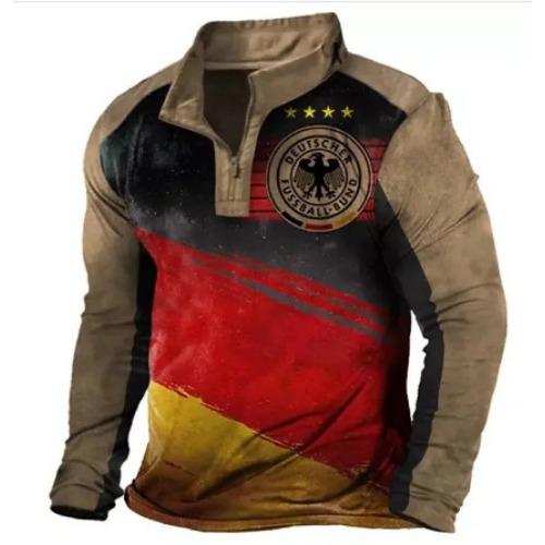 Новая мужская толстовка-поло с высоким воротником на молнии, толстовка с 3D-принтом, с воротником-стойкой, на молнии XL
Новая мужская толстовка-поло с высоким воротником на молнии, толстовка с 3D-принтом, с воротником-стойкой, на молнии XL