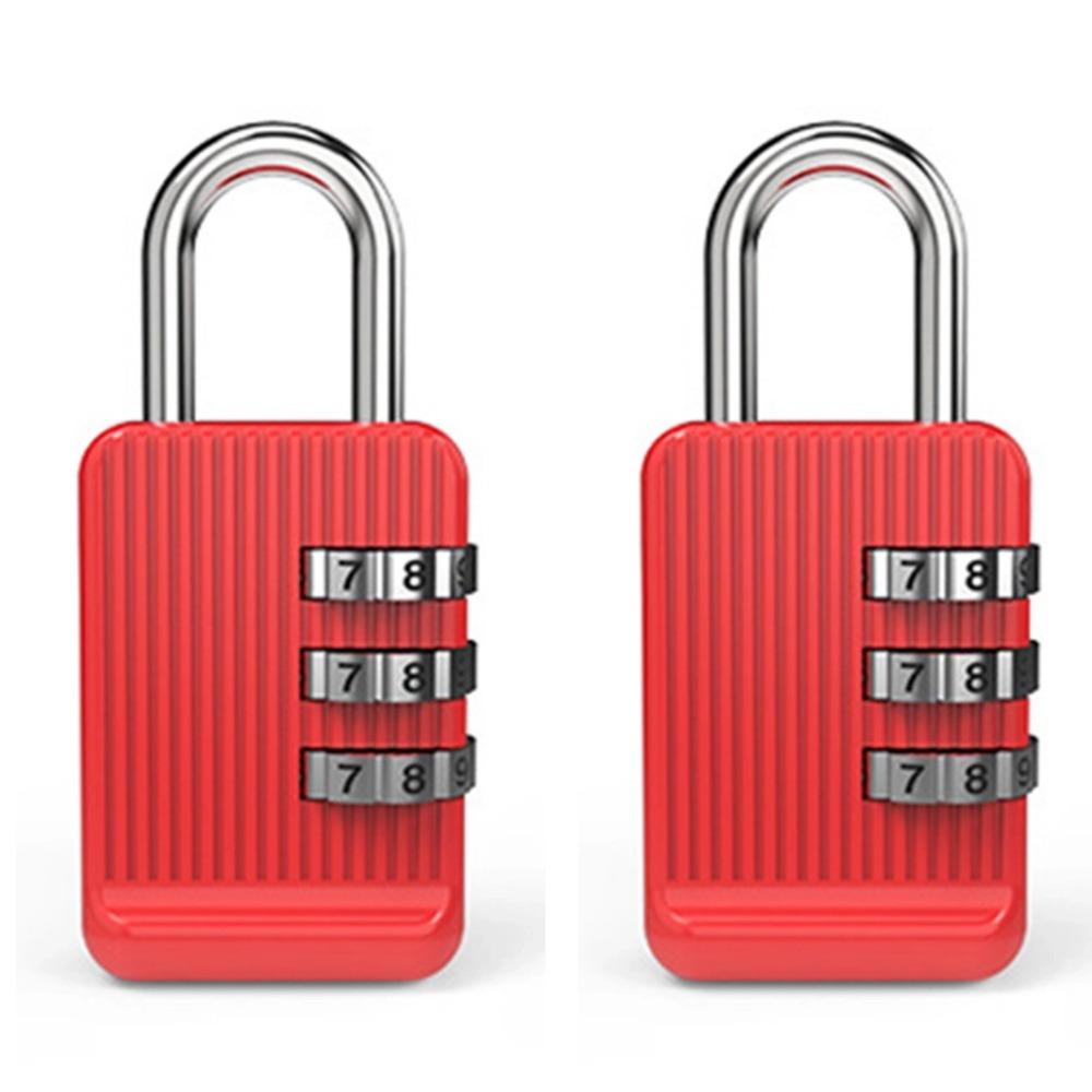 2Pcs Rust-proof Metal Code Lock Waterproof Anti-theft Padlock Practical 3-Digit Password Lock Gym красный
2Pcs Rust-proof Metal Code Lock Waterproof Anti-theft Padlock Practical 3-Digit Password Lock Gym красный