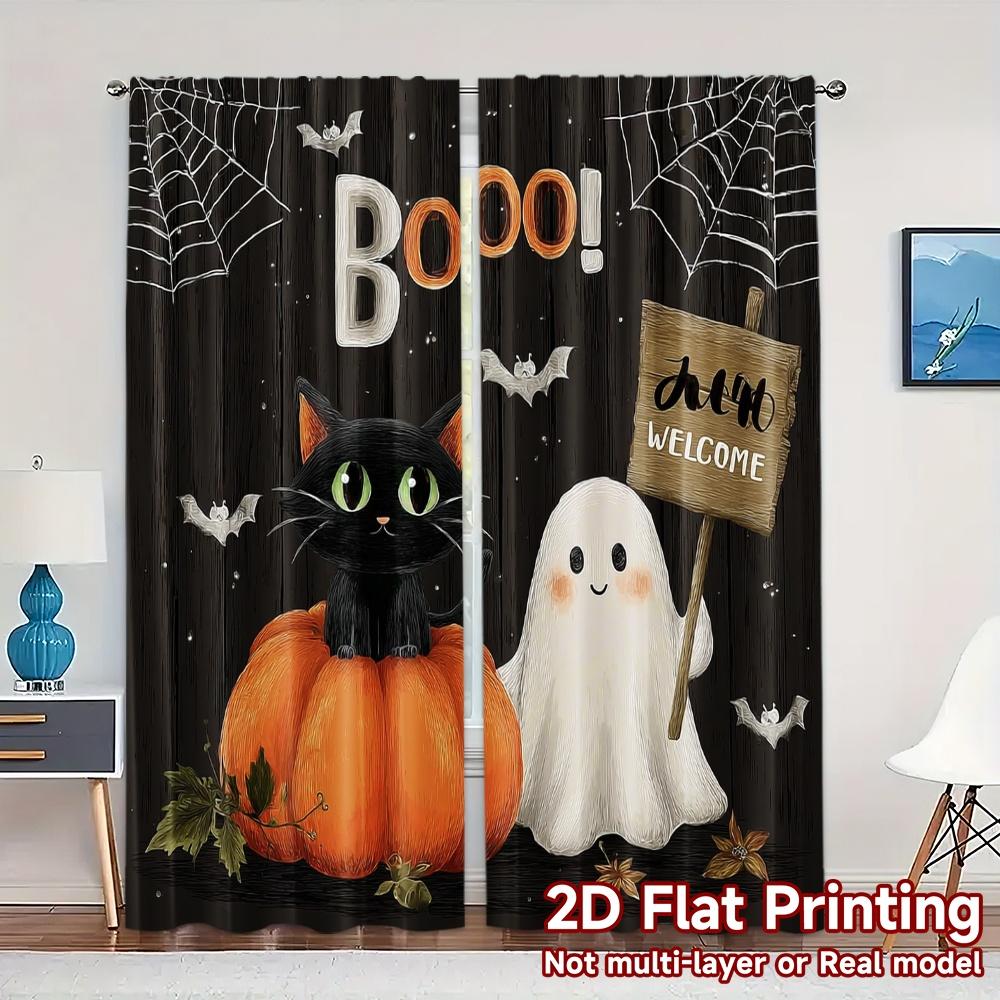 2pcs,Curtains Black Cat_ Bats & Pumpkins Popular Curtain Fabric Yarn Curtains Gifts Perfect for Bedroom & Living Room Decor 52.50×116.00 CM 2pcs
2pcs,Curtains Black Cat_ Bats & Pumpkins Popular Curtain Fabric Yarn Curtains Gifts Perfect for Bedroom & Living Room Decor 52.50×116.00 CM 2pcs