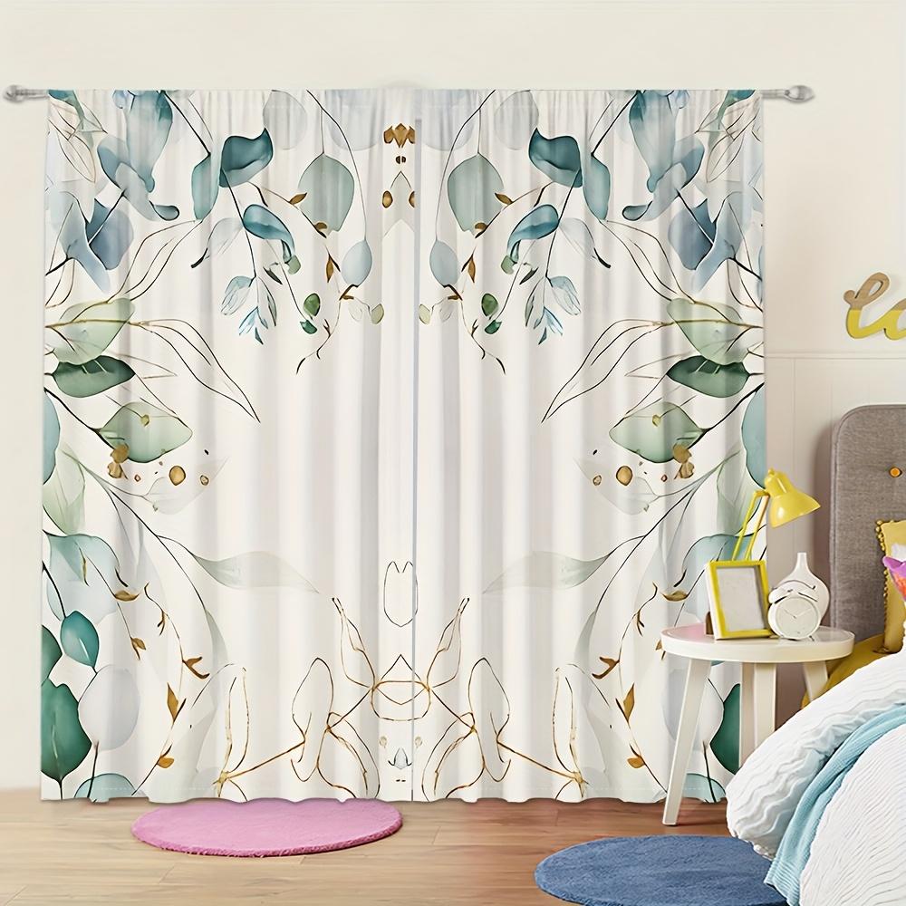 2 шт., Элегантные акварельные растительные листья, Модные шторы в скандинавском стиле с карманной петлей для штанги, Цифровая печать, Мастерство 53x116cm 2pc&Without mount
2 шт., Элегантные акварельные растительные листья, Модные шторы в скандинавском стиле с карманной петлей для штанги, Цифровая печать, Мастерство 53x116cm 2pc&Without mount