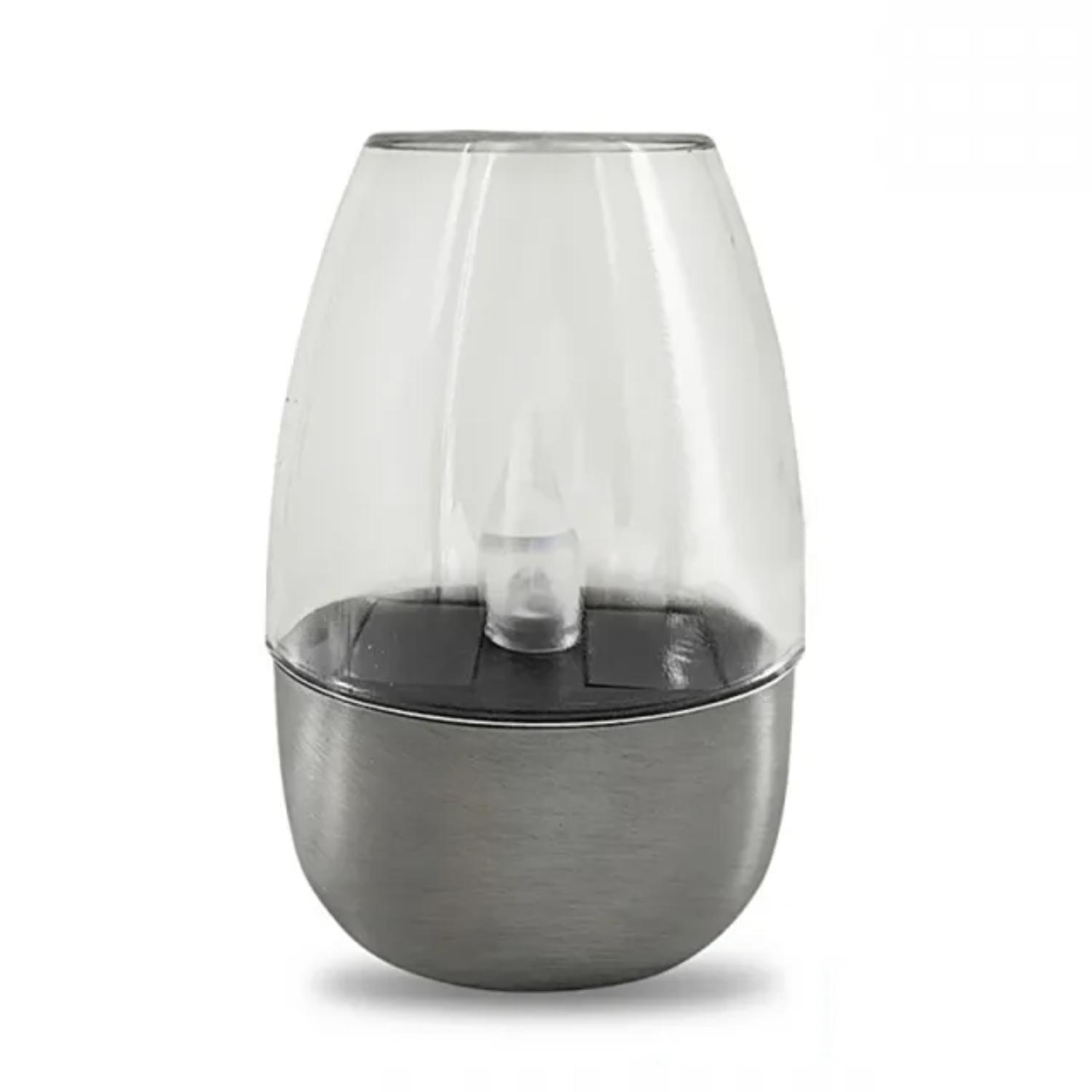 Новые водонепроницаемые беспламенные светодиодные чайные свечи – Мини на солнечной энергии для украшения газона и сада на открытом воздухе - Фонарь для комнаты