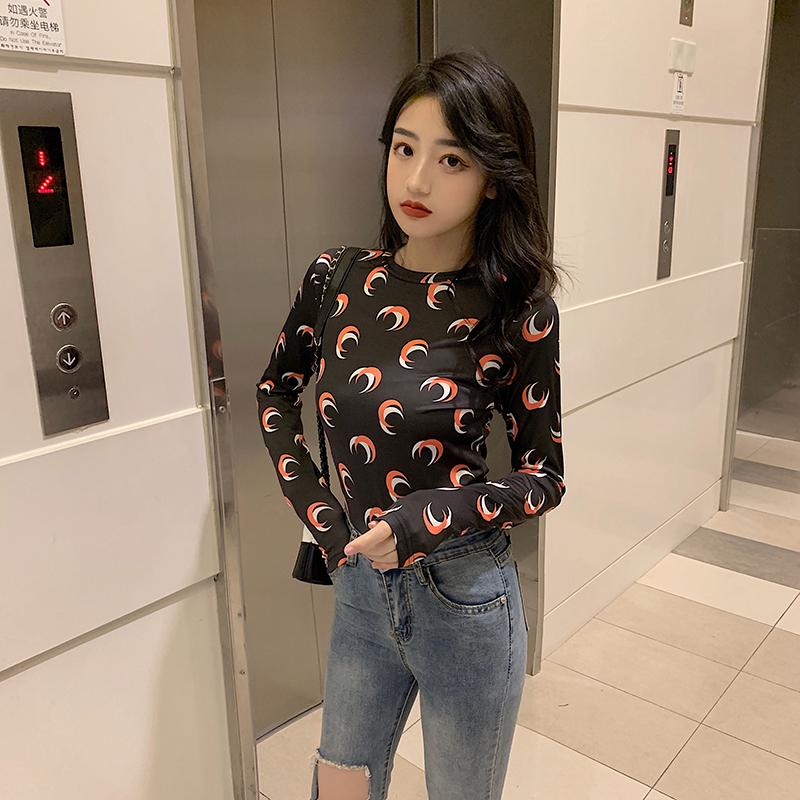 Летняя женская футболка с длинными рукавами и черной подкладкой в стиле Новолуние в Корейском стиле, модная футболка с длинными рукавами и принтом XL чёрный
Летняя женская футболка с длинными рукавами и черной подкладкой в стиле Новолуние в Корейском стиле, модная футболка с длинными рукавами и принтом XL чёрный
